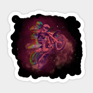 Motorcycle man Sticker